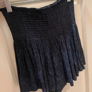 Koch erica shorts XS navy snakeskin